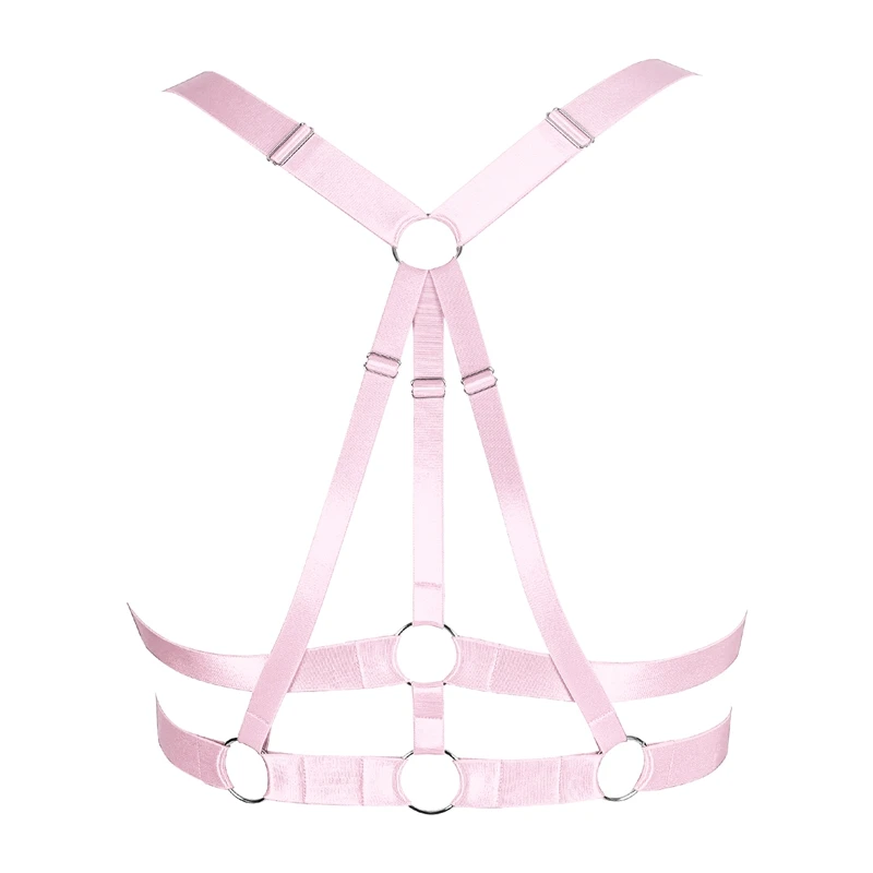 Plus Size Bondage Body Harness Accessories Bust Bra Top  For Women  Lingerie Harness Party Costumes Wear