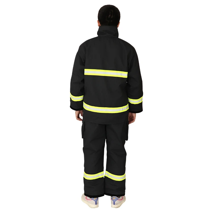 Пожарный съемный темно-синий оранжевый желтый устойчивый мужской Пожарный Костюм