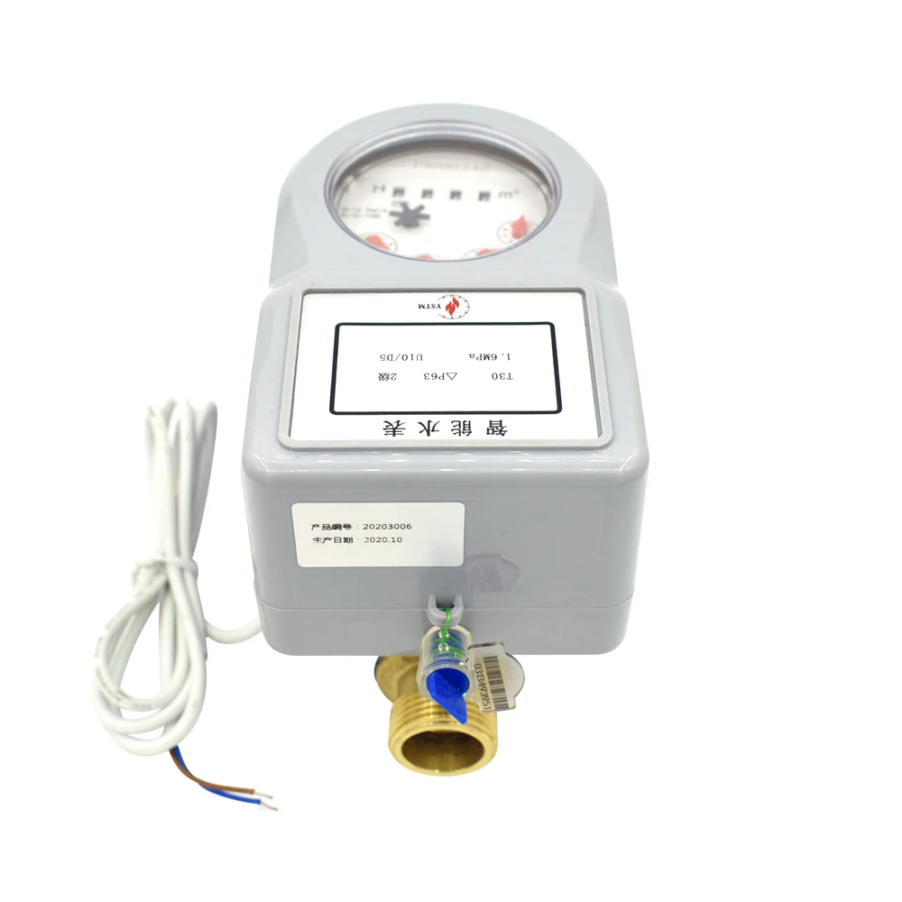 Factory Price Photoelectric Brass Plastic Electronic Remote Water Meter And Supply Meter Network
