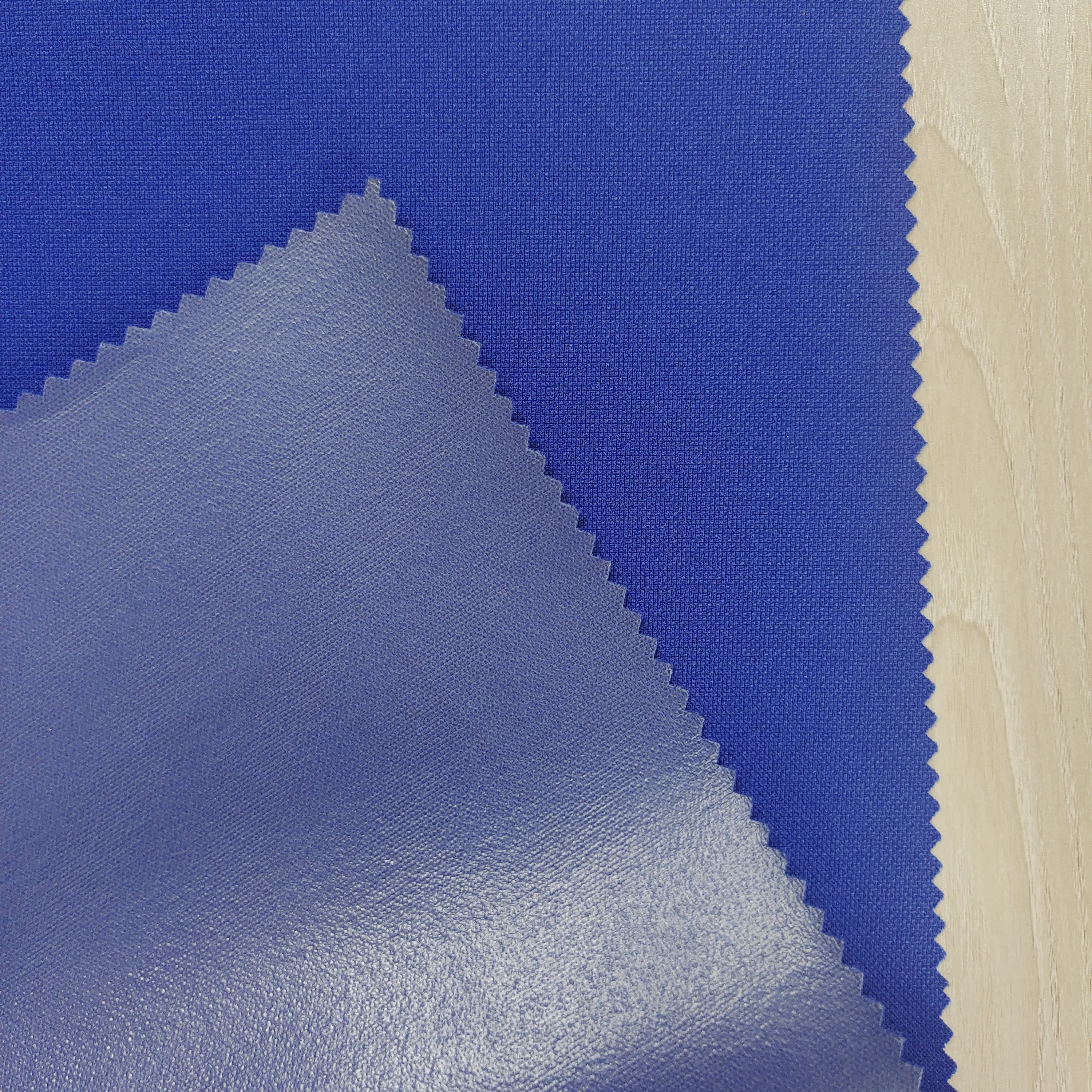 100% polyester 150D high stretch oxford with tpu waterproof fabric used for outdoor jackets and coats