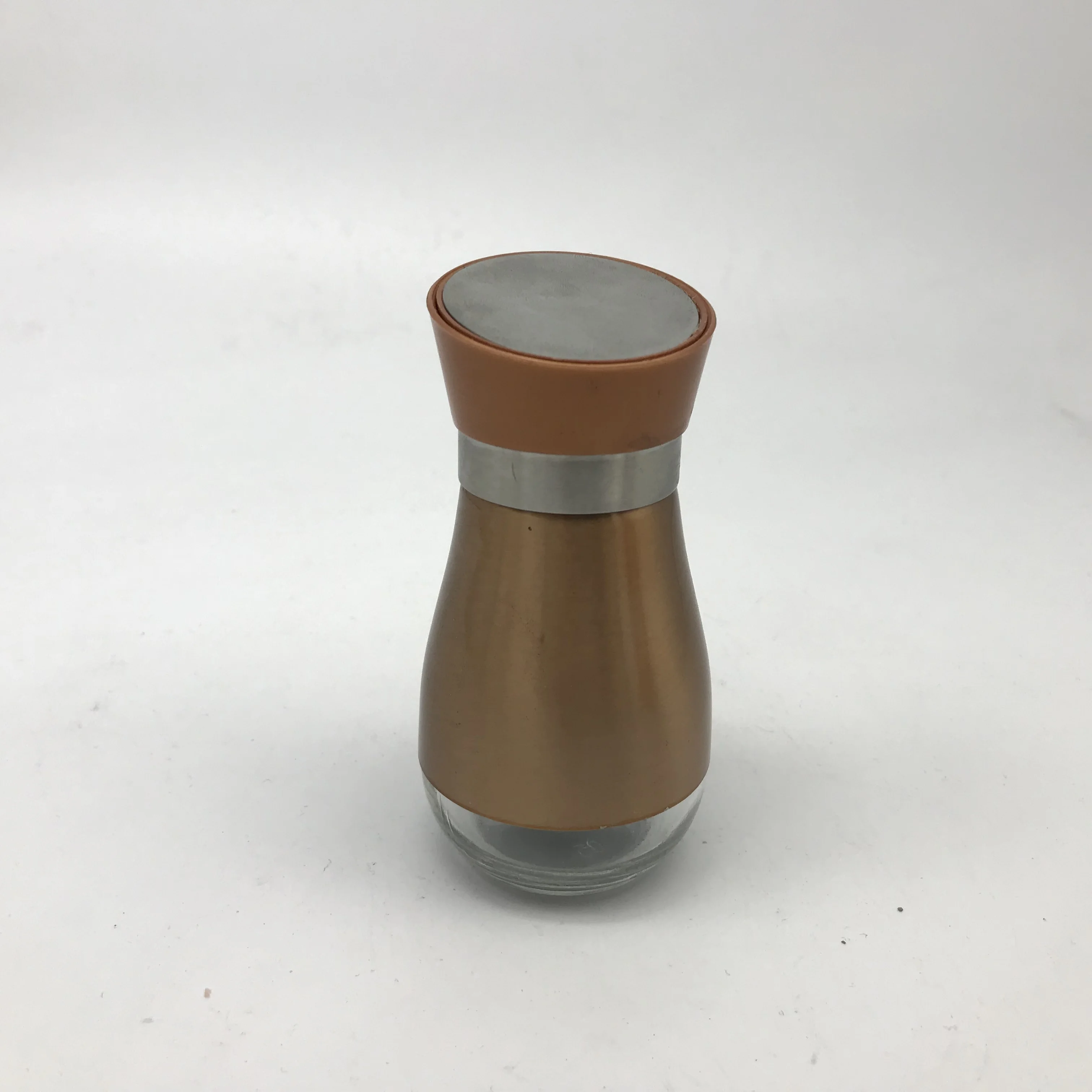 13oz Oil Vinegar Stainless Steel Cover Bottle with Glass Bottom Olive Oil Dispenser Soy Sauce Cruet