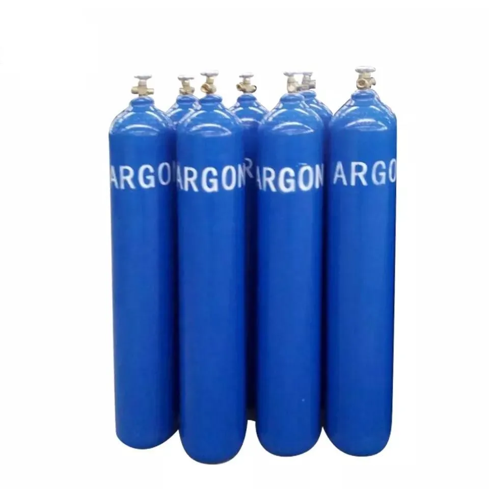 Factory Supply Argon Gas Refill In 47l Gas Cylinder Welding Industrial Argon Gas Price With Cylinder