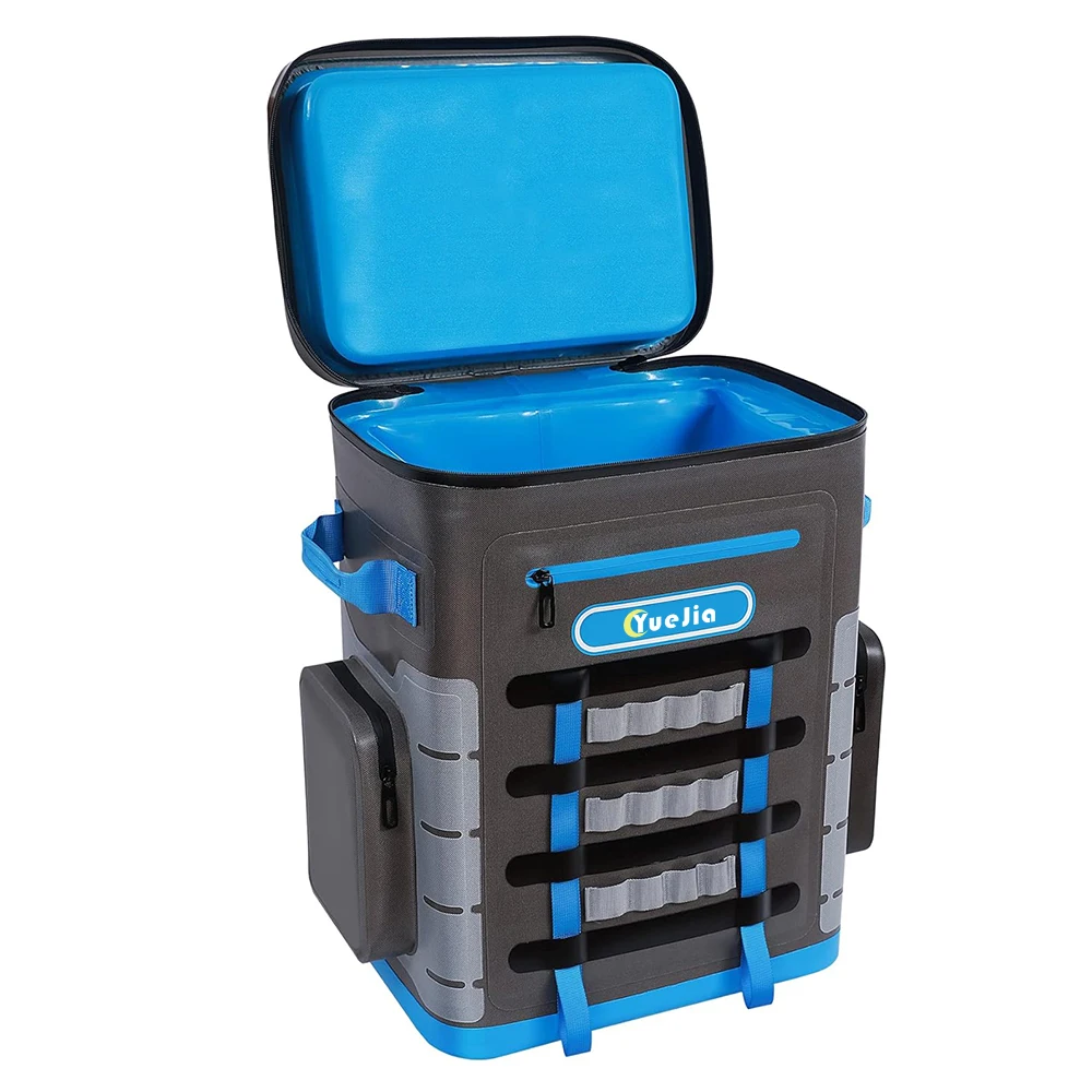 Leak-Proof Soft Sided Cooler Backpack Waterproof Insulated Backpack Large Capacity Cooler Backpack for Camping Picnic