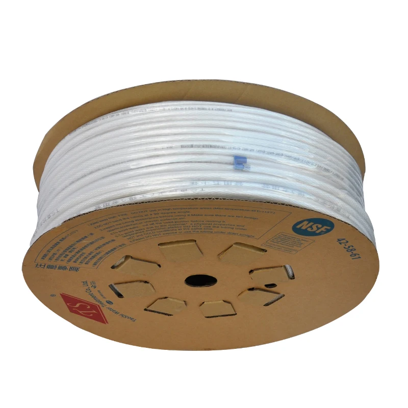 TS Engineering PE Pipe 1/4 inch Diameter 100 meters per roll for water purifier filter installation