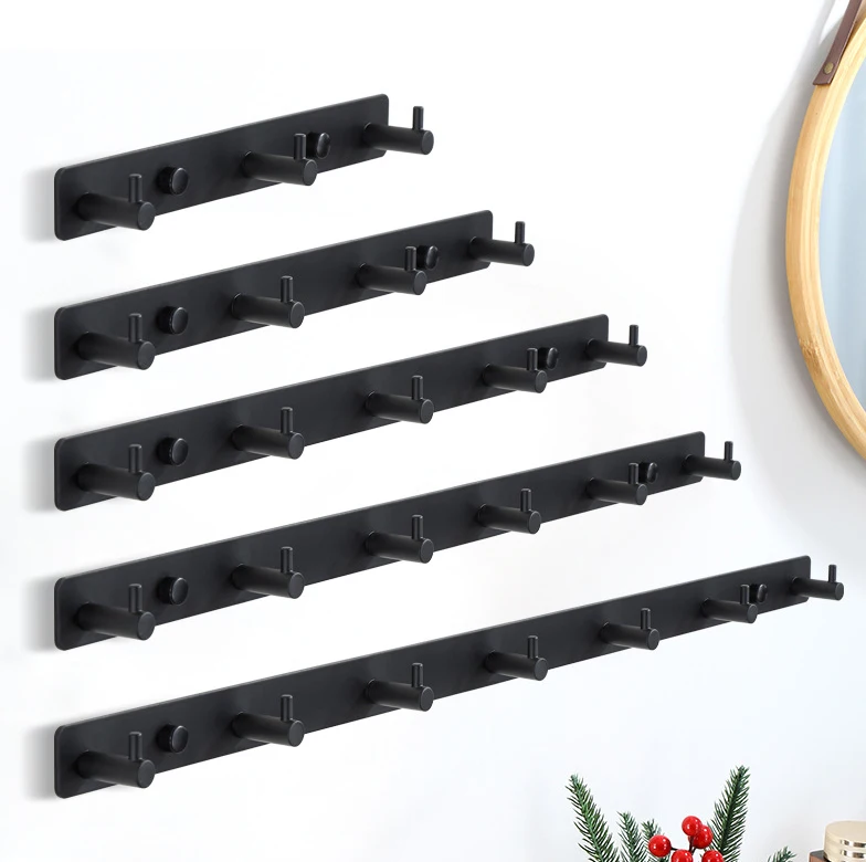 Настенная вешалка для ключей многофункциональная металлическая полка дверей и пальто спальни одежды