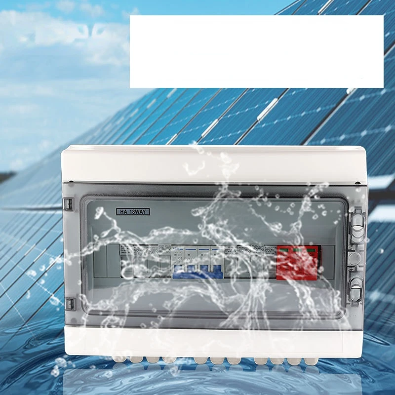 IP65 DC 500v 1000V 2 4 5 6 8 10 12 16 24 ways string solar PV combiner box for solar power system