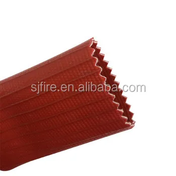 Chinese Manufacturers red Lightweight layflat compressed air hose 13bar 80mm