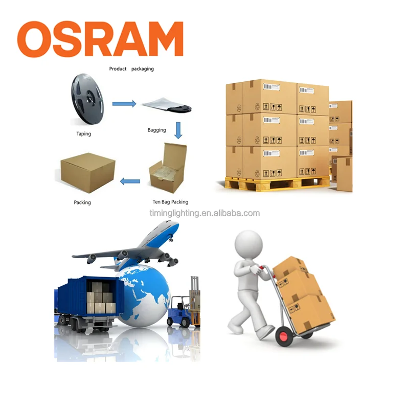 OSRAM светодиодный чип 3030 OSLON SSL 150 GW CSHPM1.EM 3V 3W высокая яркость оригинальный подлинный