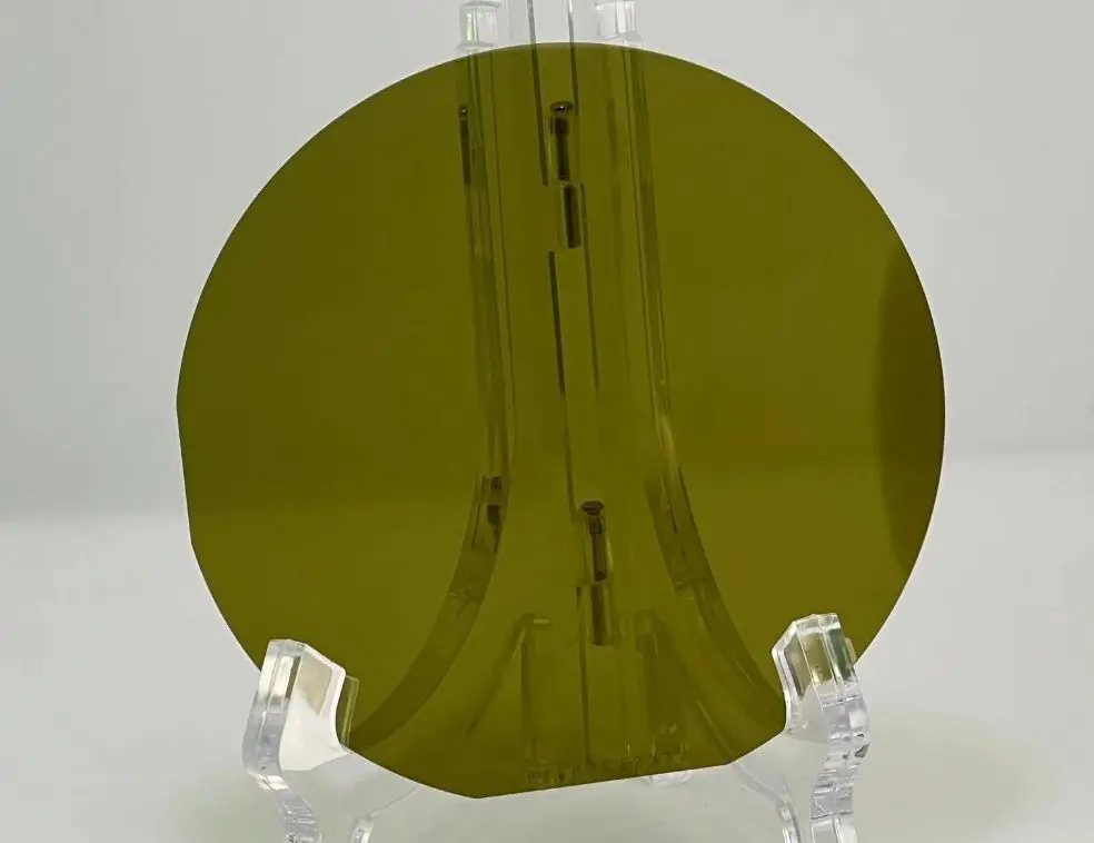 4 inch 4H-N conductive type epitaxial substrate photovoltaic silicon power semiconductor devices silicon carbide  wafer