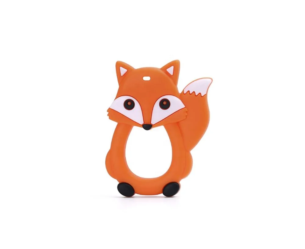 Hot Sale China Manufacturer Free Food Grade Silicone Funny Baby Teether/Wholesale