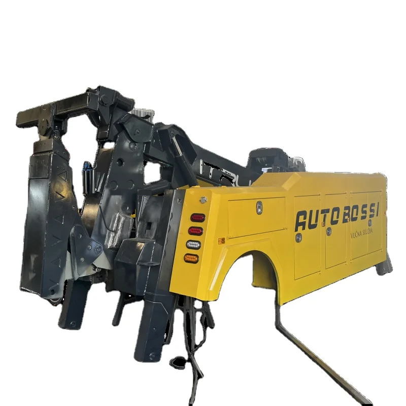 16 Tons Medium Duty Integrated with 16 Tons Recovery Boom and 10 Tons Underlift Boom Low Profile with Power Arc