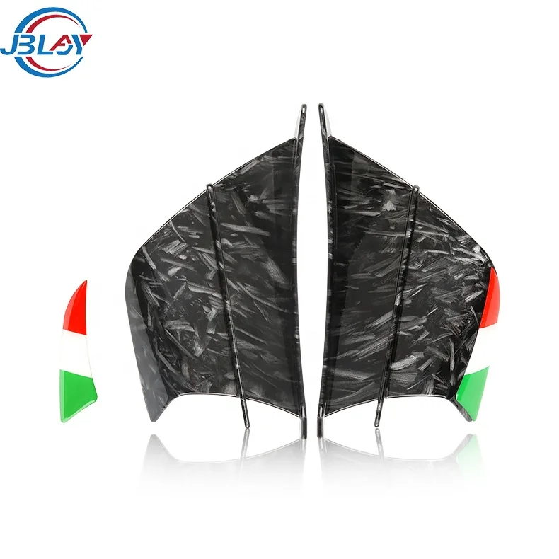 Factory Supplies Aerodynamics Sport Motorcycle Aileron Wing for BMW S1000RR R15 V4 Carbon Fiber Winglets