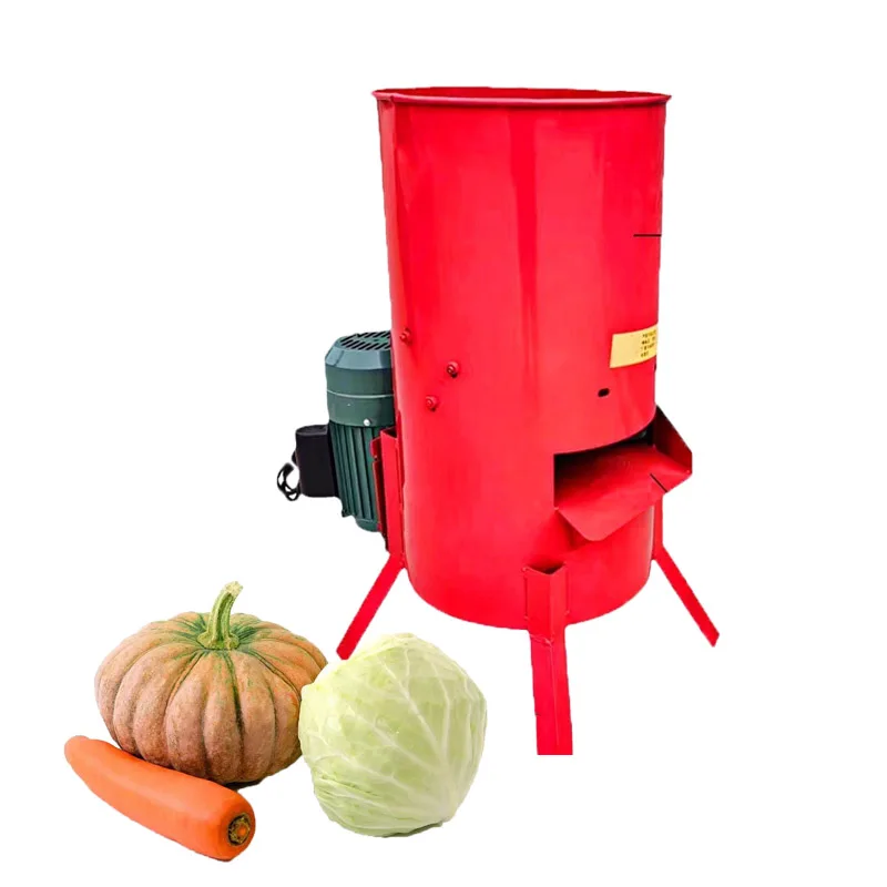 Fruit and Vegetable Shredder Machine cabbage pumpkin shredding machine  Farm Animal Vegetables And Fruits Waste Crusher Shredder