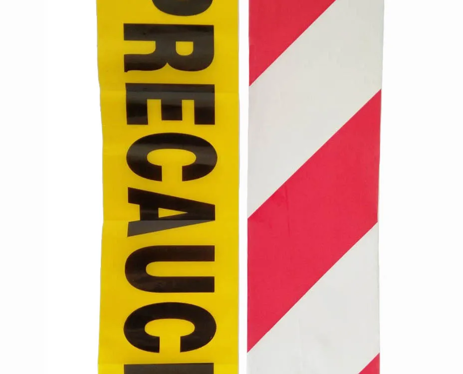 No residue custom logo printed personalized PVC warning tape