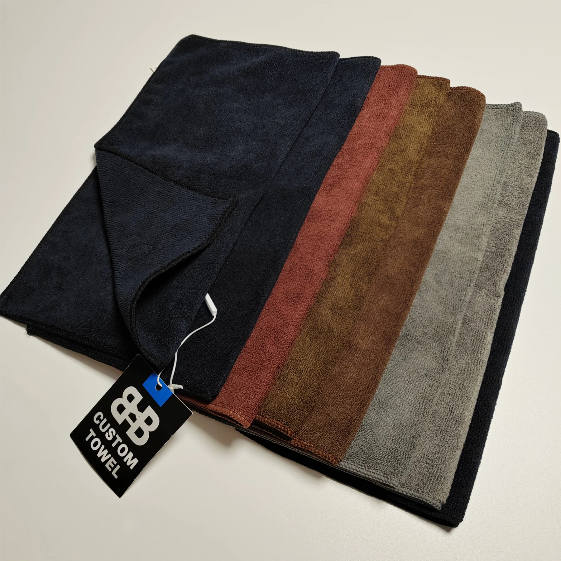 All Purpose wholesale quick dry microfiber car cleaning towel with Custom Logo Laser Engraving/Printing/Embroidered