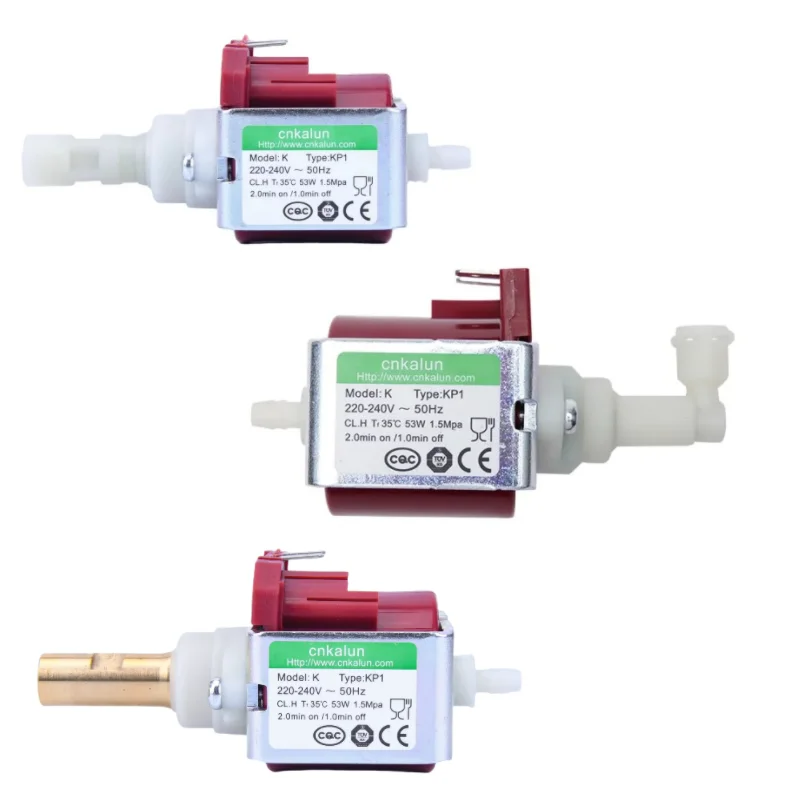 cnkalun KP1 15Bar 750ml/min 220V coffee machine vibration pump steam cleaner solenoid pump and espresso solenoid pump