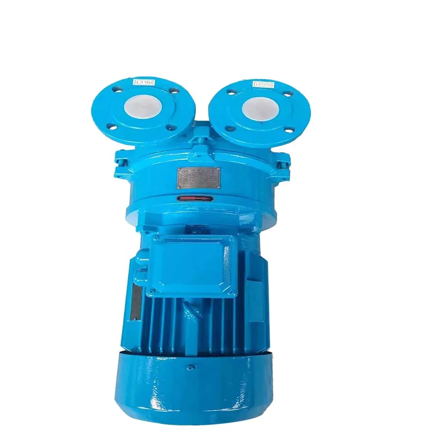 Work in the flammable Industrial Vacuum Pump Liquid Ring Vacuum Pumps Dual stage duplex stainless steel or titanium material