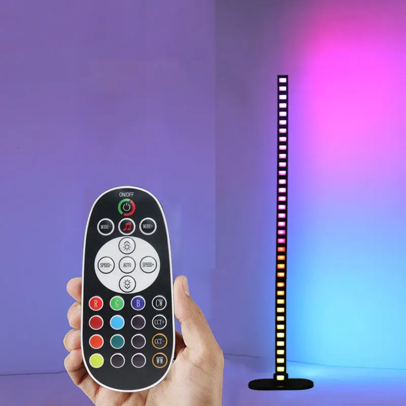 2024 New Energy saving rhythm light smart music lights sound activated remote control new modern music stand light