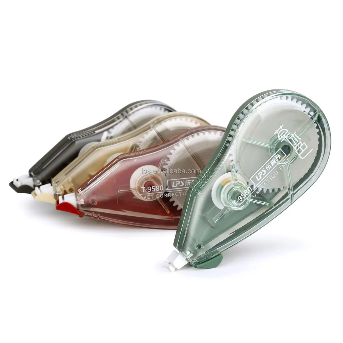 Student Correction Tape Grass Color Custom Printed Plastic White Out Tape