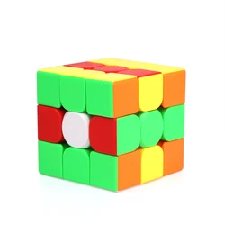 Wholesale color 3d educational toy speed cube plastic 3x3x3 magic