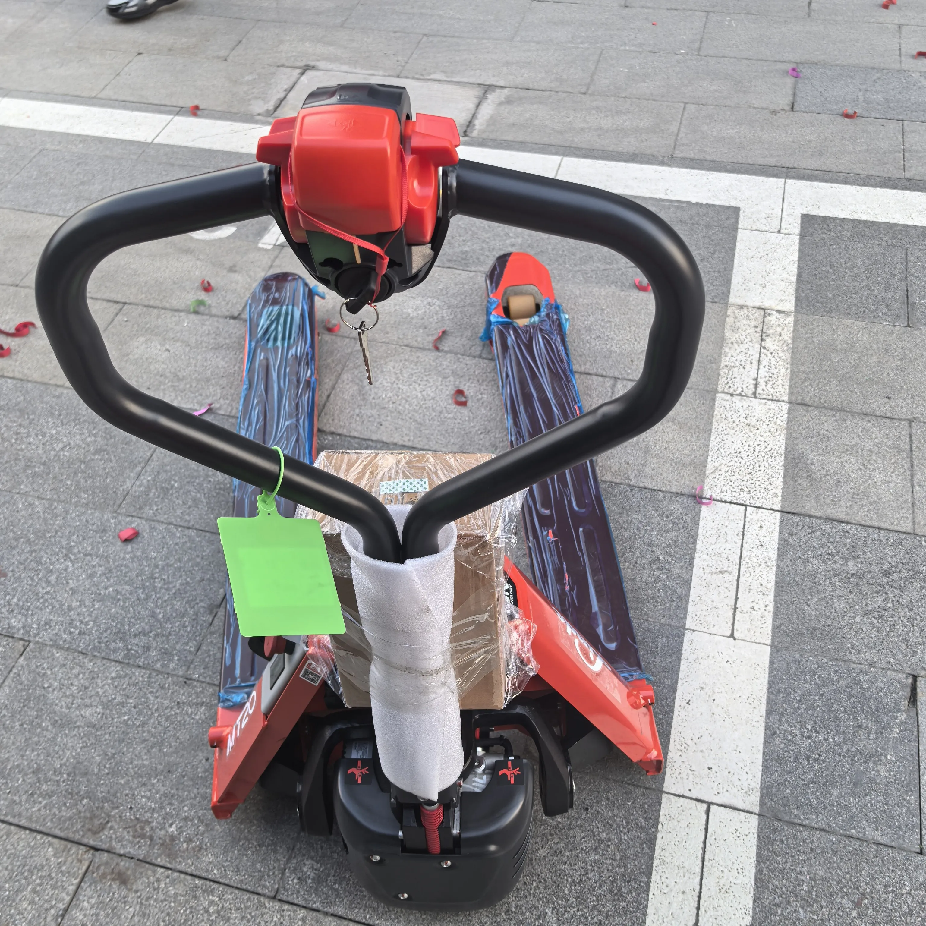 2t Linde baoli manual truck Factory supply pallet truck price 2000mm 3000mm fork hydraulic hand pallet truck