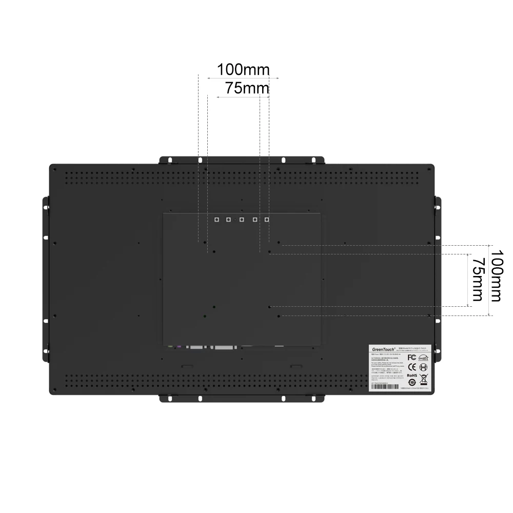 GreenTouch 15 6 дюйма 10 точек касания мультитач экран монитор с открытой рамкой сенсорный