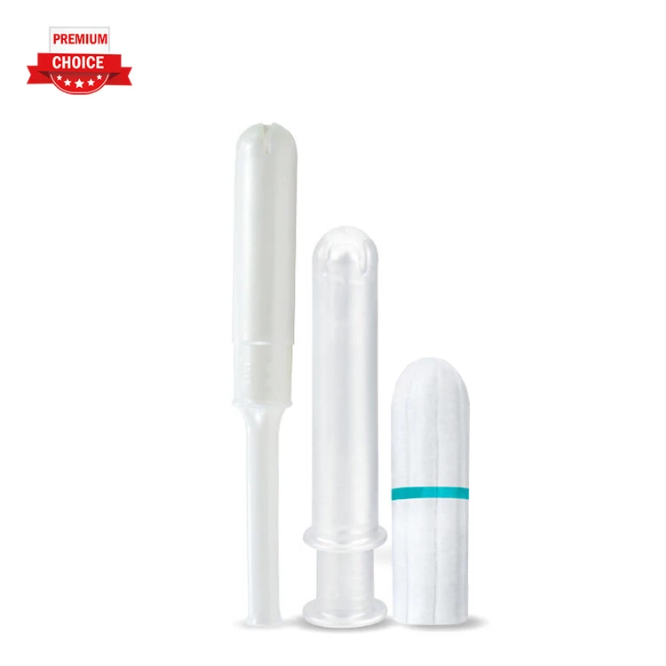 Горячая продажа без аромата без синтетики Супер Гладкие одноразовые мягкие органические гипоаллергенные тампоны
