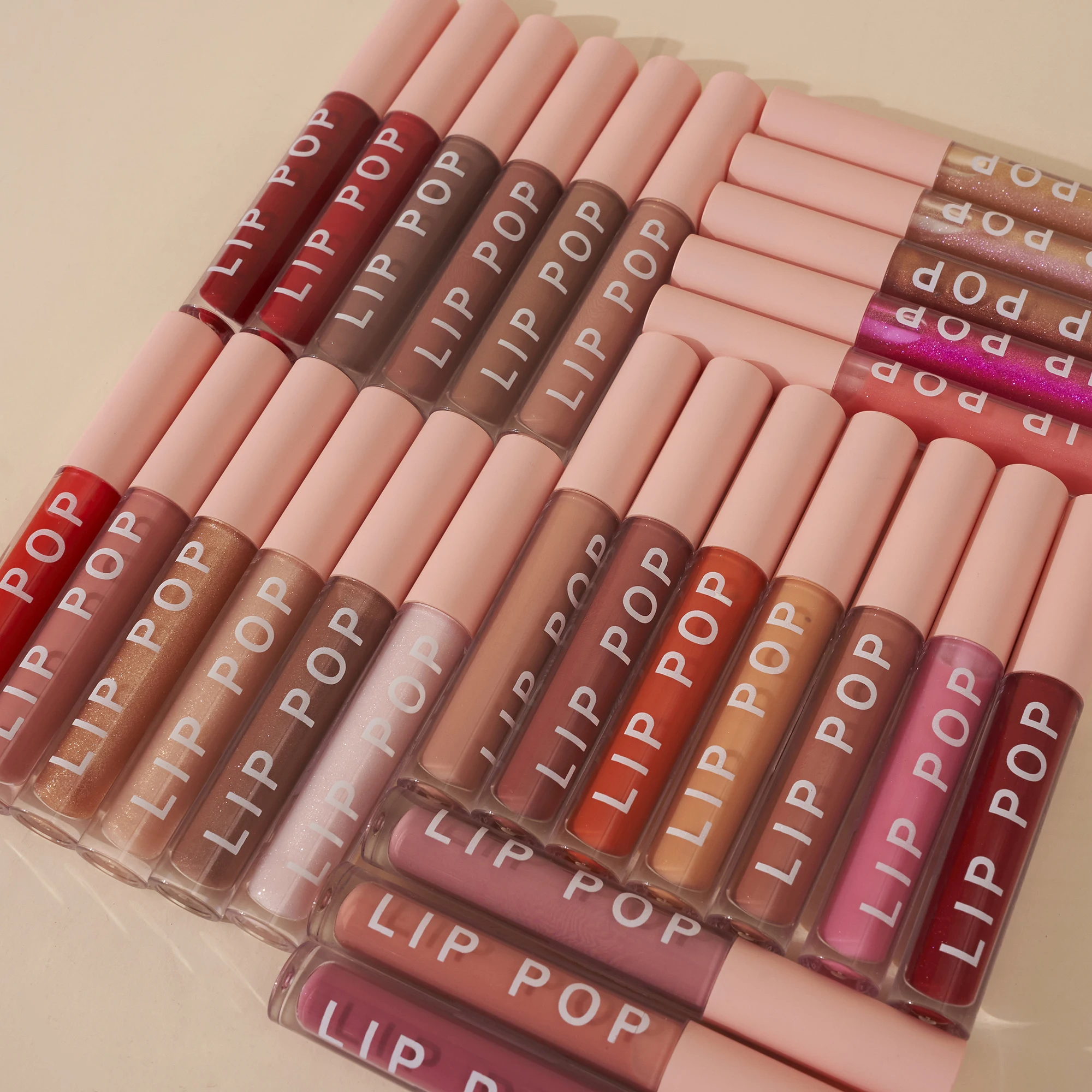 OEM Custom Private Label Moisturizing shimmer Lipgloss Liquid Lipstick long wear Lip Gloss