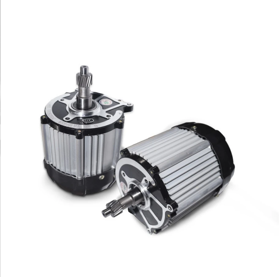 permanent magnet synchronous motor 4000W 60V  car motor tricycle motor