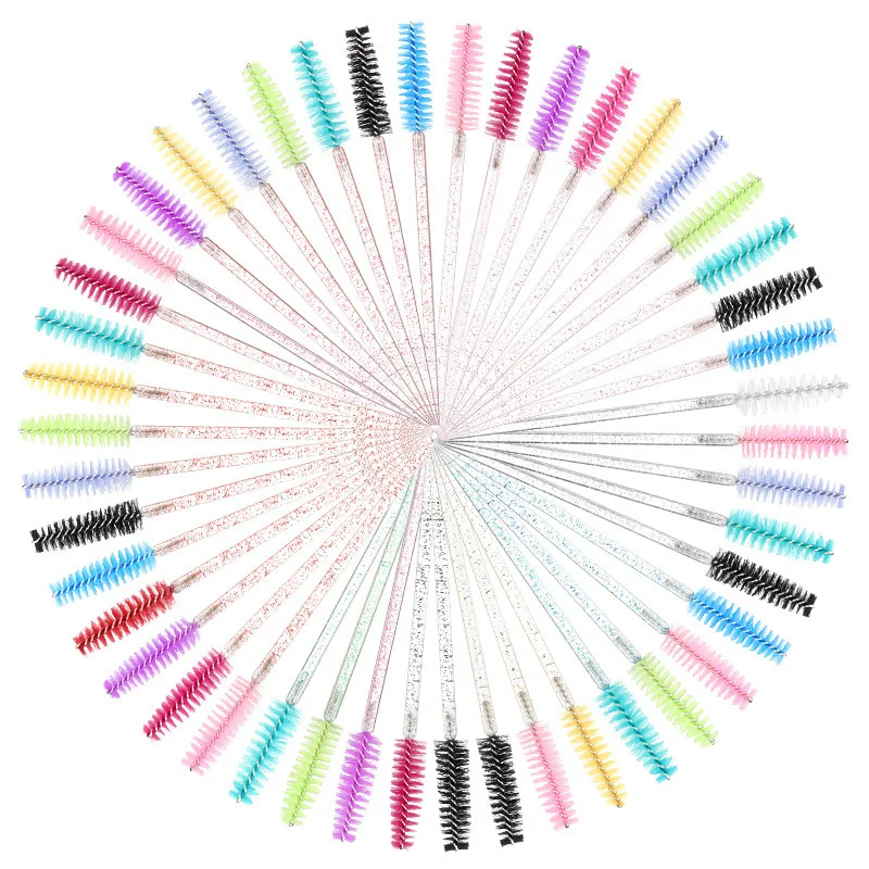 Jaunty Sky Factory Direct Sale Eyelash Brush Disposable Eyelash Extension Mascara Brush in Low Price Eyelash Brush