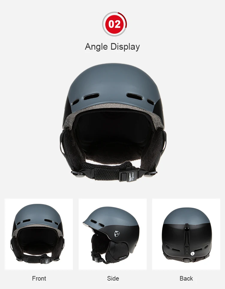 Custom High impact-resistant PC+EPS group walkie-talkie snow ski Helmet speakers bluetooth for helmet 2022