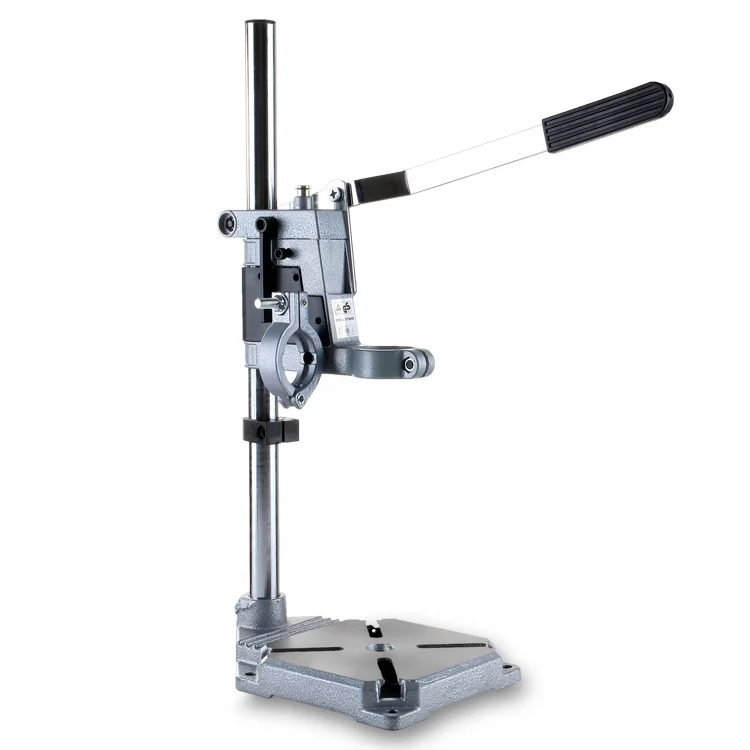 Cast iron hand drill press stand for drilling bench machine holder