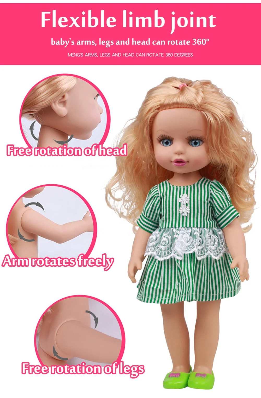 Детские игрушки-Реалистичная кукла-Детские хорошие друзья, куклы-младенцы, игрушки