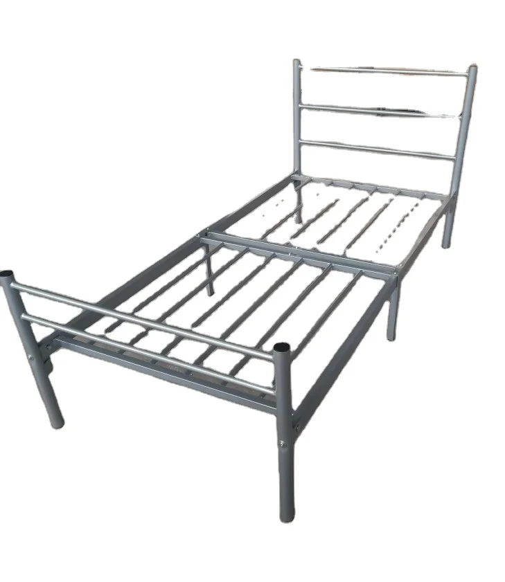 Metal furniture steel metal single beds for sale