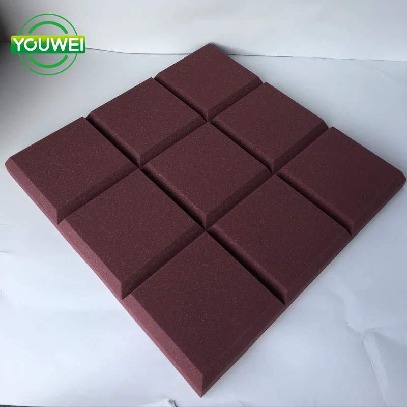 8PCS Acoustic Home Theatre  Acoustic Foam Panel for Studio Sound Absorption Polyurethane Material