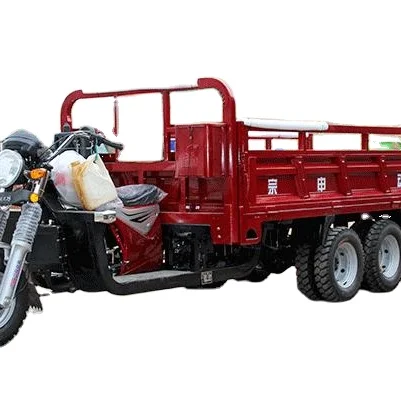 9-Wheel Cargo Motor Tricycle with Open Body  for Freight Transportation