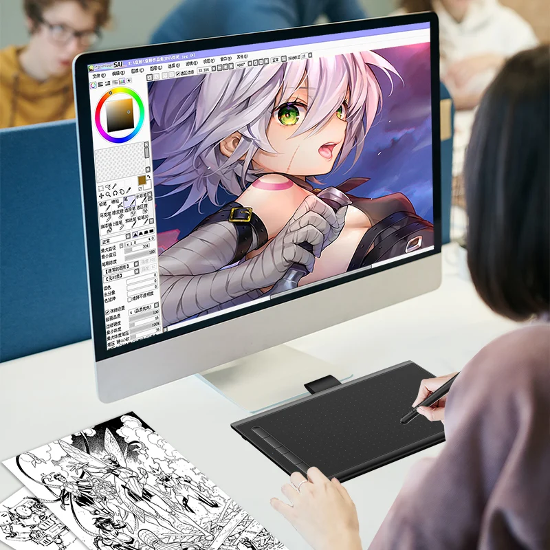 Hot Sale WP9622N Professional Digital Pen Design Digital Graphic Tablet with cheaper price