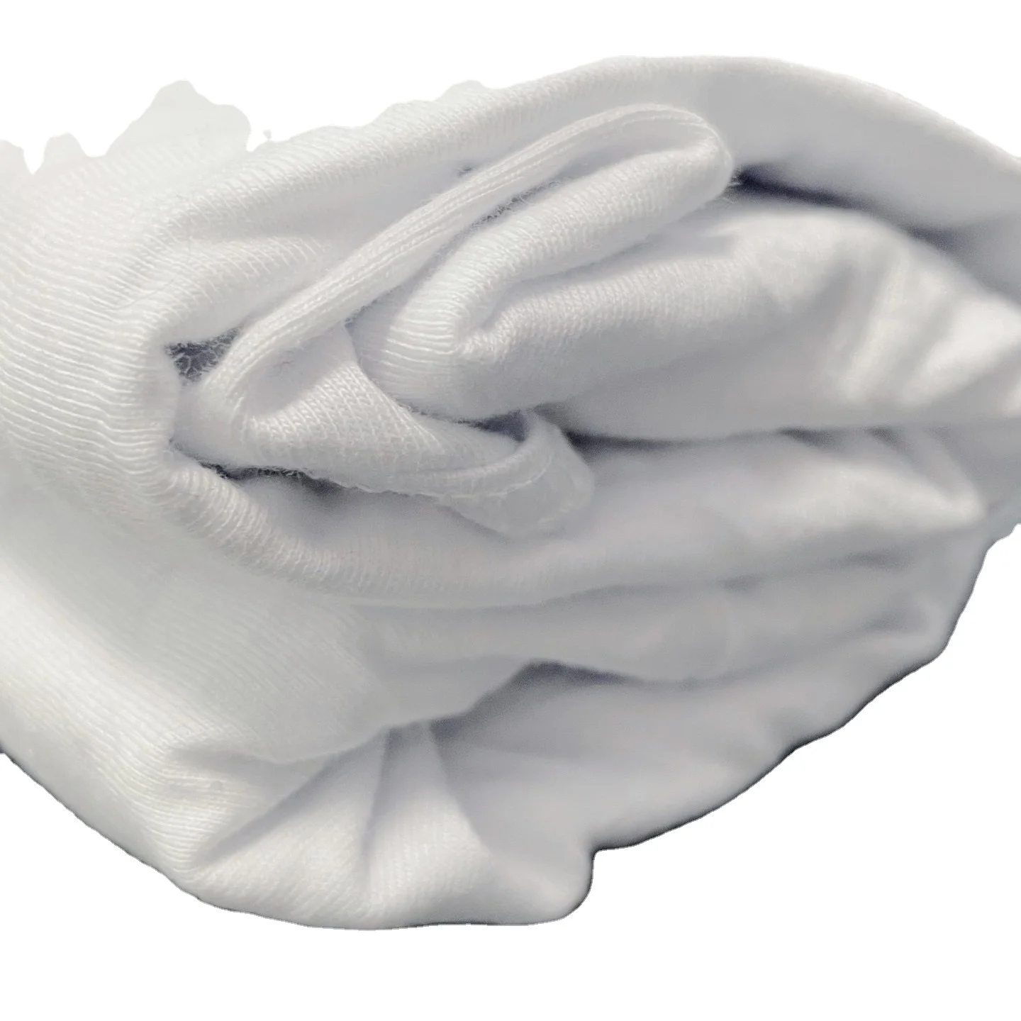 Best quality  White Color T shirt Wiping Rags 80%-100% cotton wiping rags from China 5 kg 10 kg 20kg 100kg bale