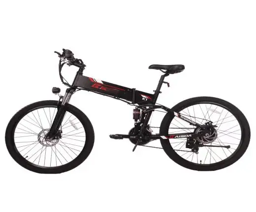 2022 Europe USA Drop Shipping 26 inch Tire Folding 10.4Ah Electric Bike 500W Motor Electric bicycle E bike