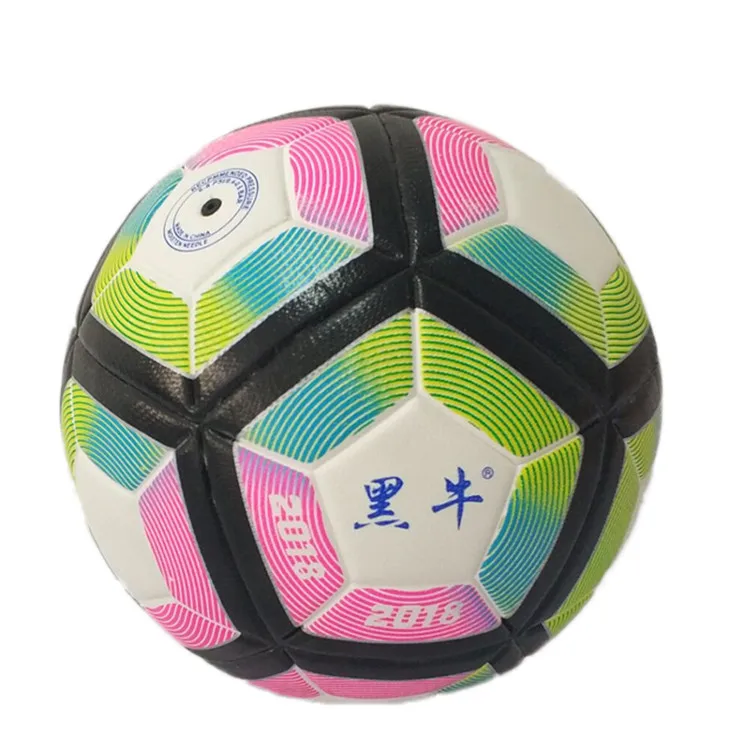 Futsal Seamless hot stick and twisted yarn liner PU soft leather football ball