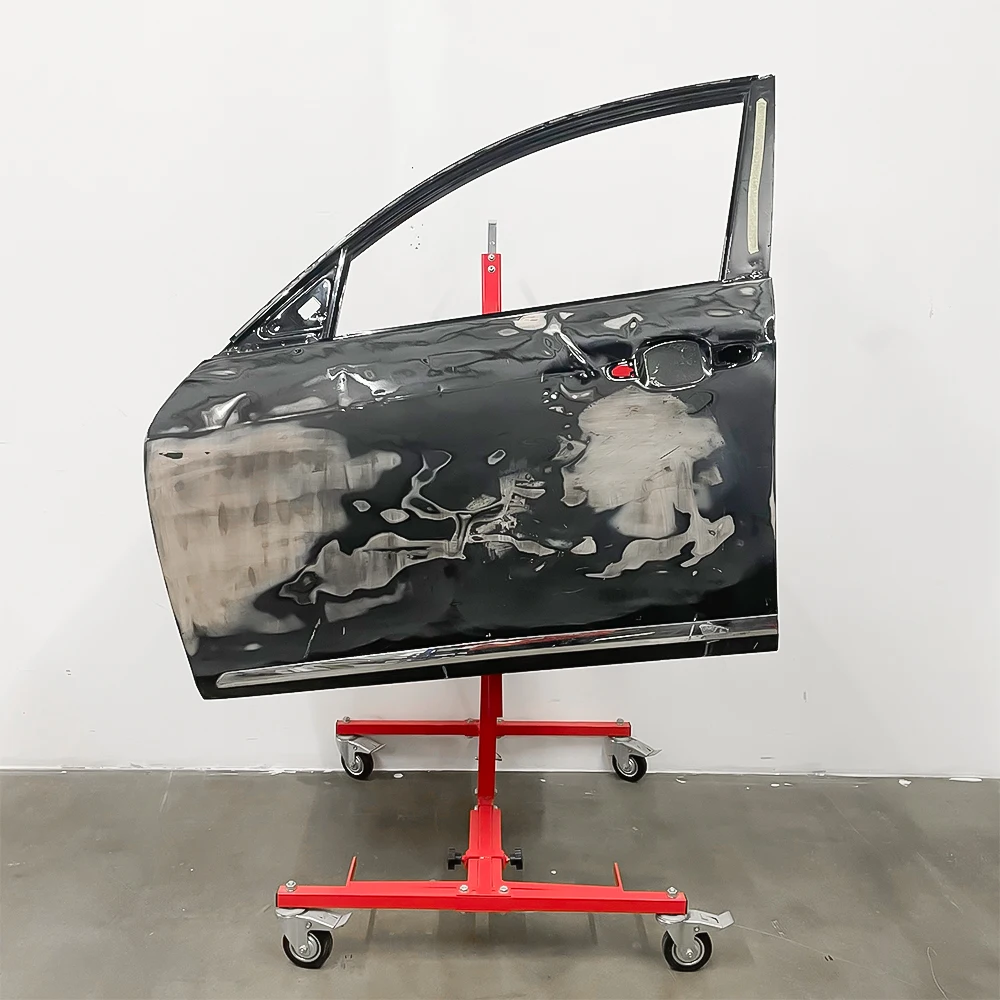 Car Door Stand Rotating Paint Panel Stand Holds Hoods Door Fenders Paint Stand for Automotive Bodyshop Repair Tools