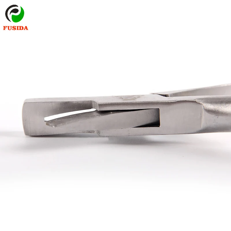 Veterinary Equipments U Shape Stainless Steel Cattle Ear Notcher For Pig Sheep