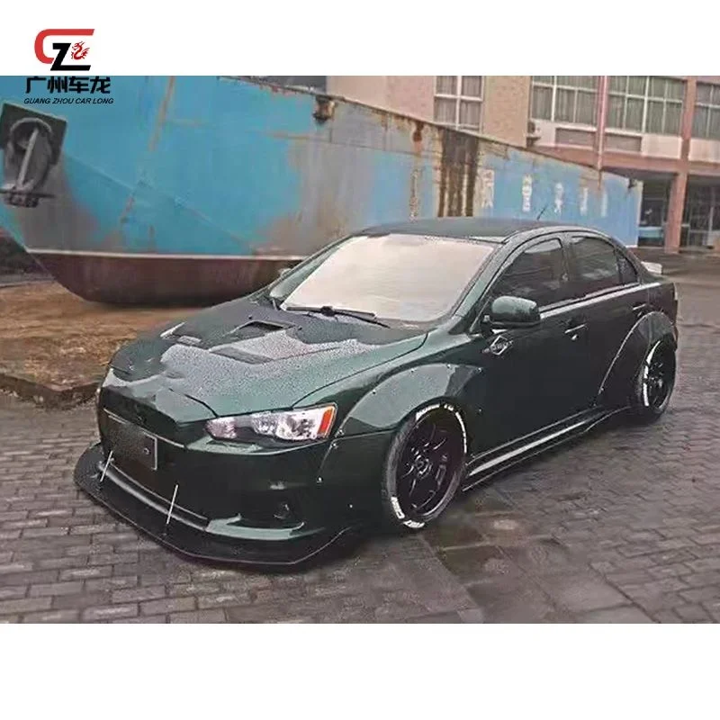 Автомобильный брызговик из АБС-материала для Mitsubishi Lancer 2009-2015 широкие части кузова широкоугольный