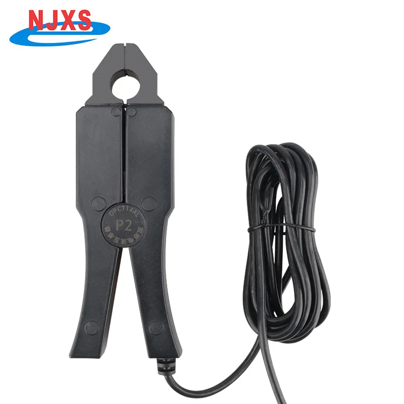 Precision Clamp Current Transformer Split Permalloy Core Open Type AC CT 5A 2.5mA 100A 50mA 0~200A OPCT14AL 2000/1 Coil Sensor