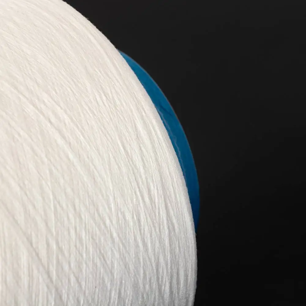 Hot Selling White Colour Air spandex covered yarn 7070 For Earloops