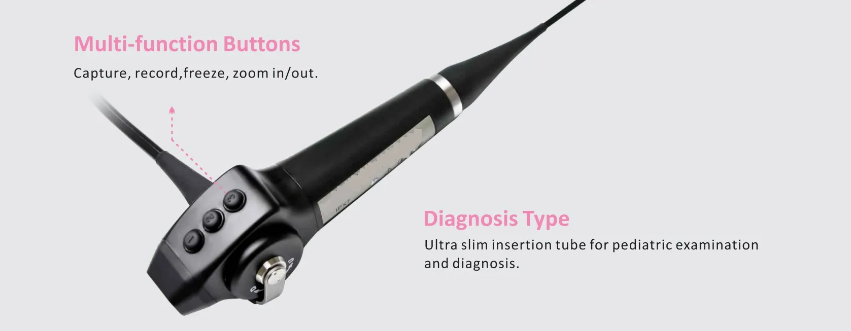 LTEF22A Cheap Price Digital Rhinolaryngoscope Hospital Flexible Video Rhinolaryngoscope For Medical