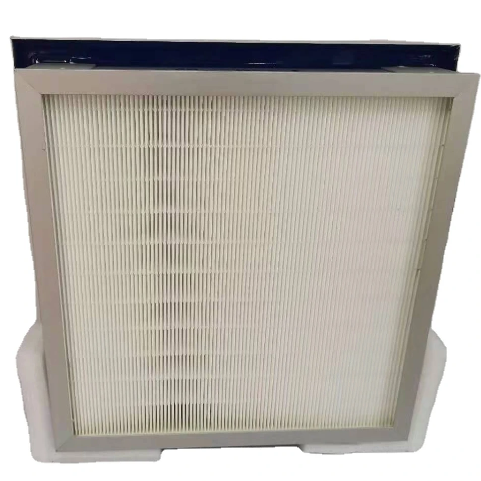 Aluminum Frame Glassfiber Hepa Filter H13 H14 Hepa Filter For Laboratory