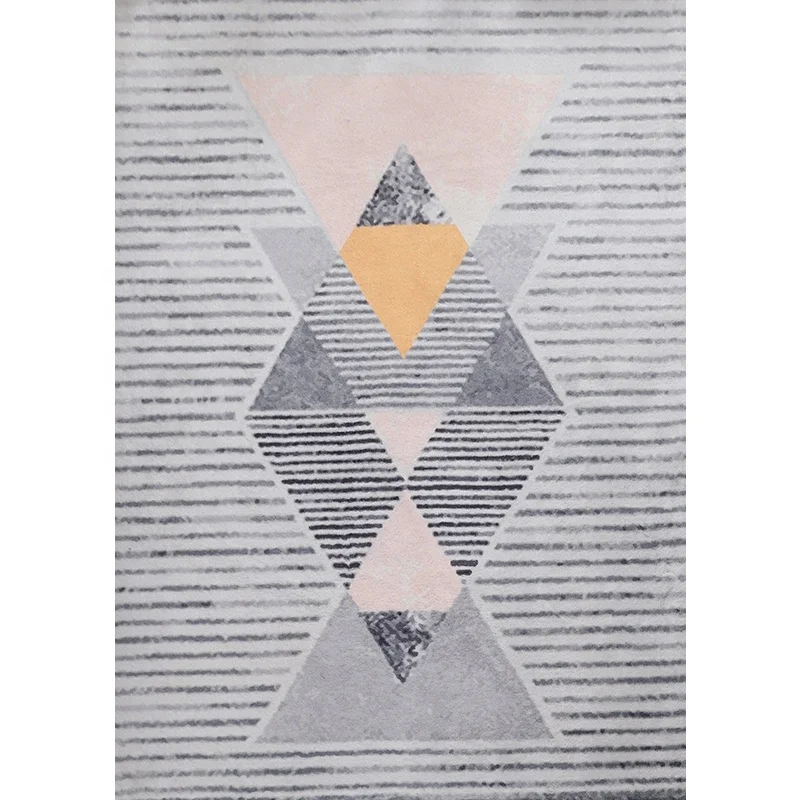 UOO Flooring Carpet Cover Tapetes Under Table Luxury Plush Rectangle Tianjin Puzzle 1pc/opp Bag Solid Color, Print Pattern