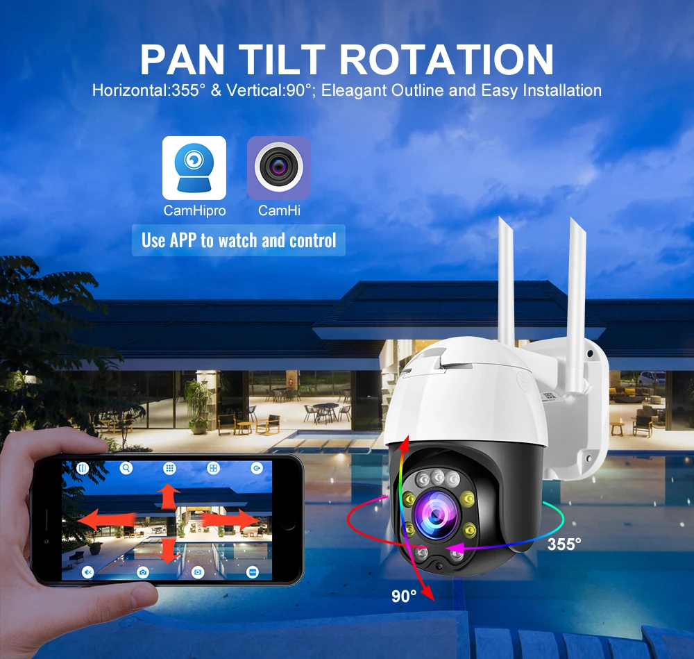
Solar pane 3g 4g Sim Card IP Camera Speed Dome 1080P 5MP 5X Optical Zoom Wireless 4G ptz Camera NightVision With 60m Monitoring 