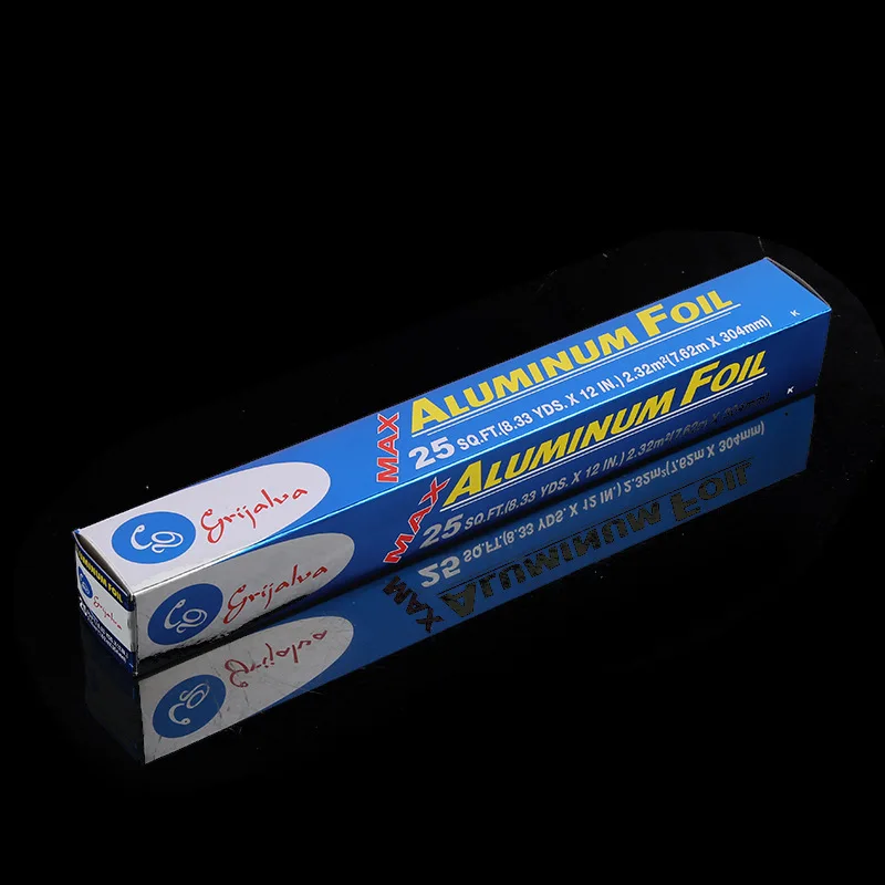 Wholesale disposable thickened tin foil paper household food grade aluminum foil paper tin foil rolls
